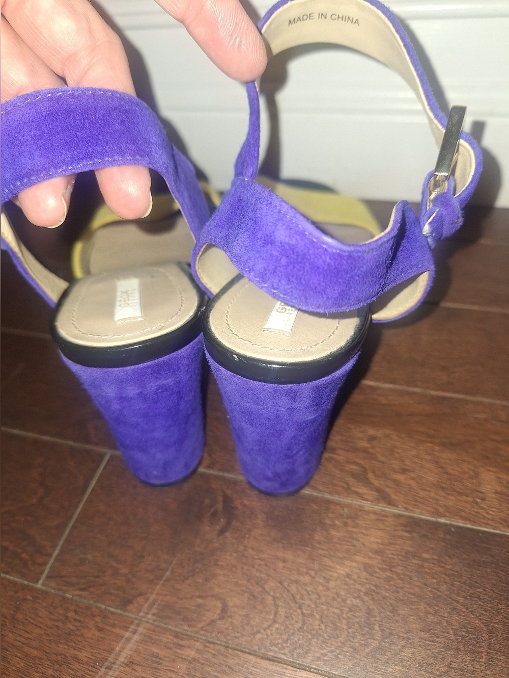 GEOX RESPIRA , SIZE 36 SUEDE SHOES - Picture 5 of 8